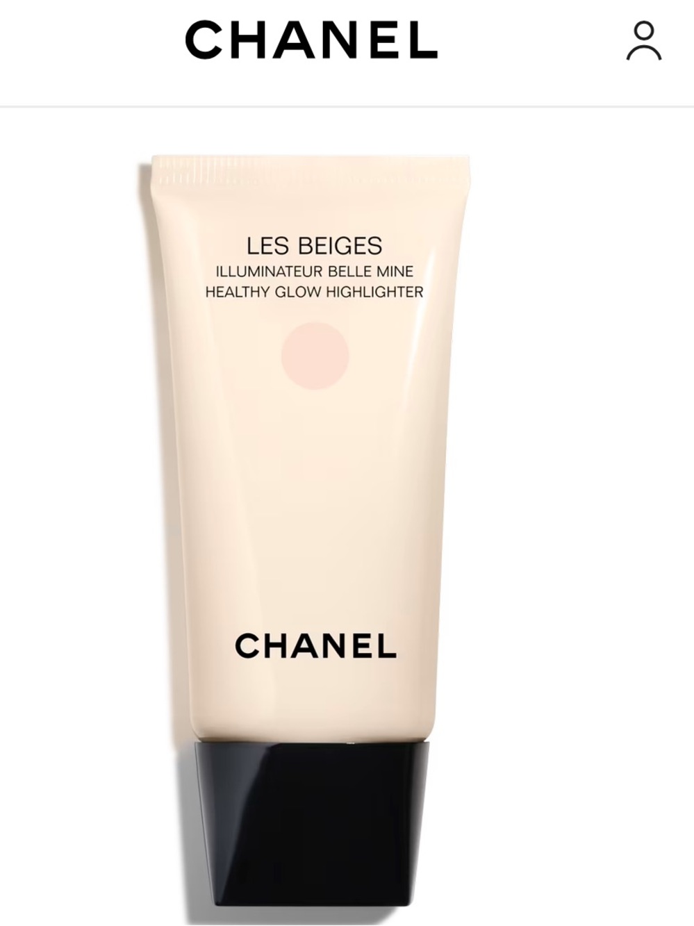 CHANEL LES BEIGES Healthy Glow Highlighter Summer Gleam liquid blush 1 fl oz
